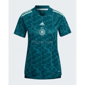 Deutschland Auswärts-trikot kaufen Frauens Fußballtrikots EURO 2022 Kurzarm